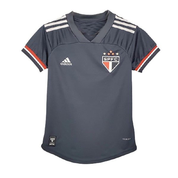 Trikot São Paulo Ausweich Damen 2020-21 Schwarz Fussballtrikots Günstig